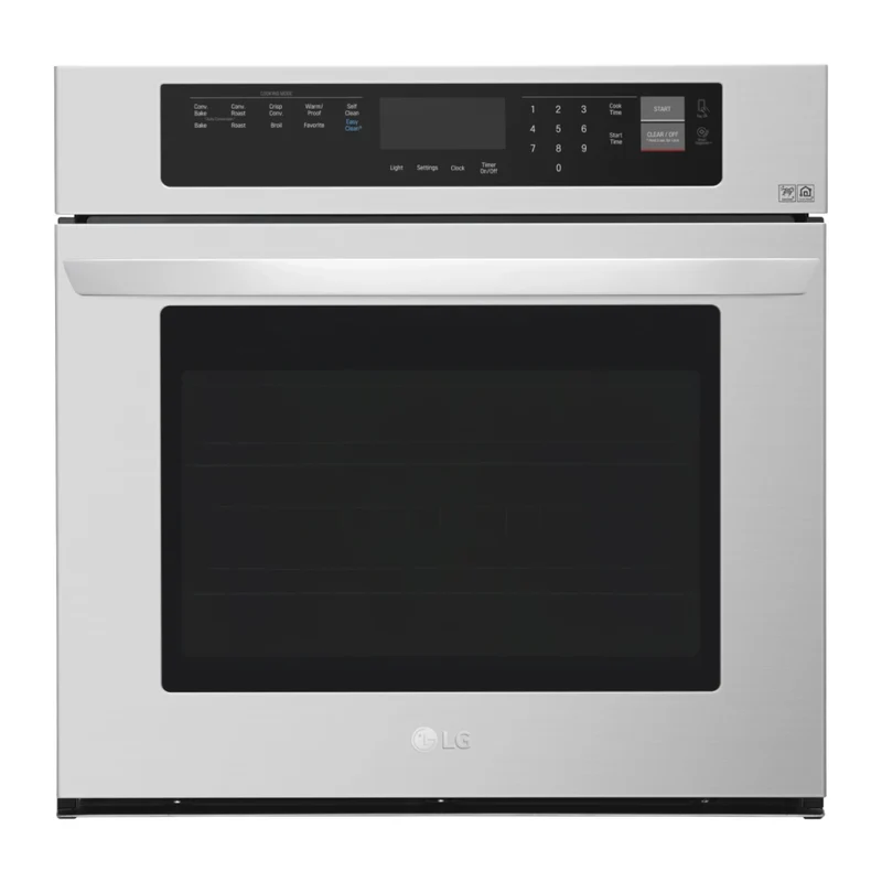 LG LWS3063ST 4.7 cu.ft. 30" Built-In Single Electric Wall Oven-Silver