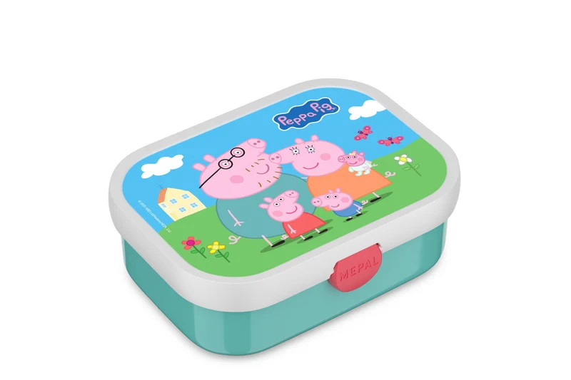 Campus Brotdose Peppa Pig mit Bento-Einsatz und Gabel