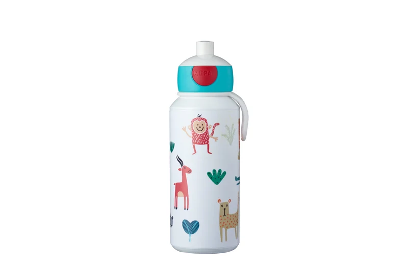 Trinkflasche Animal Friend 400 ml Pop-up Campus