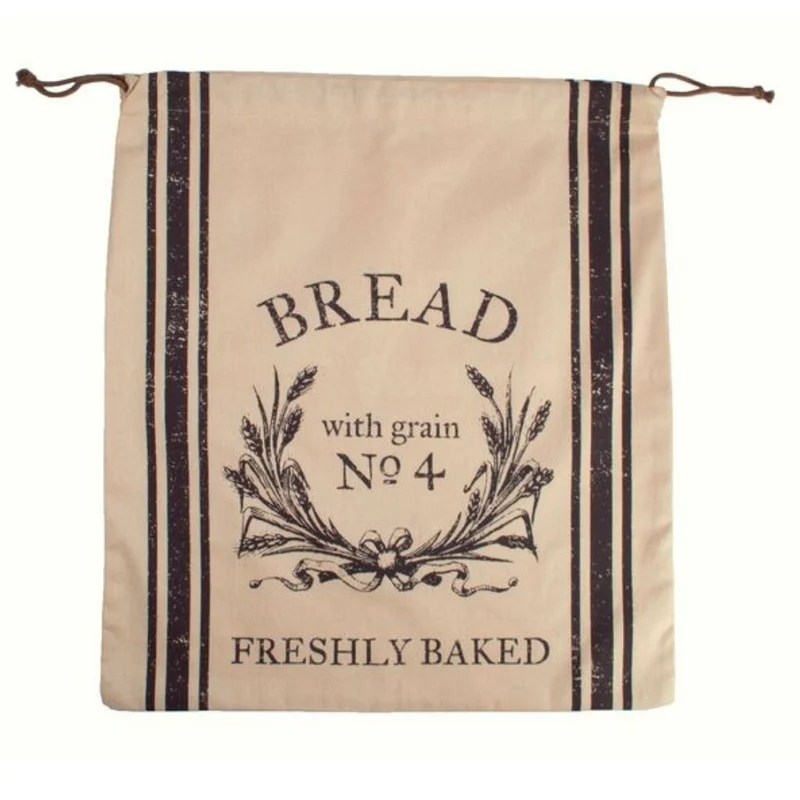 Kitchen Basics Cotton Bread Bag 15" x 17"