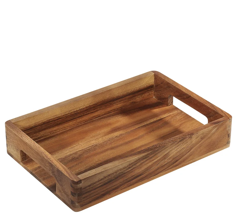 Serviertablett 33x22 Akazie Holzkollektion