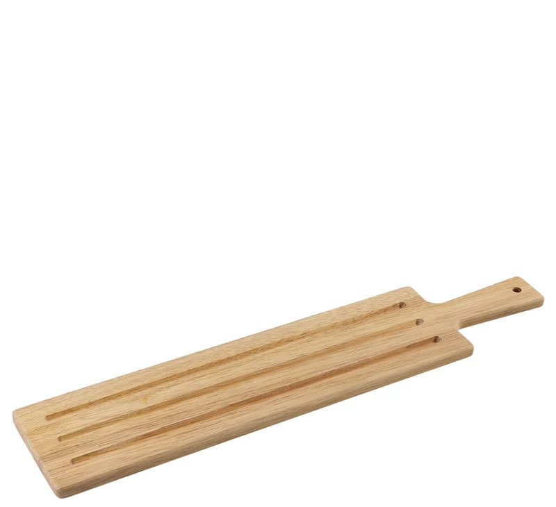 Baguettebrett, hell 60 x 13cm Servierbrett