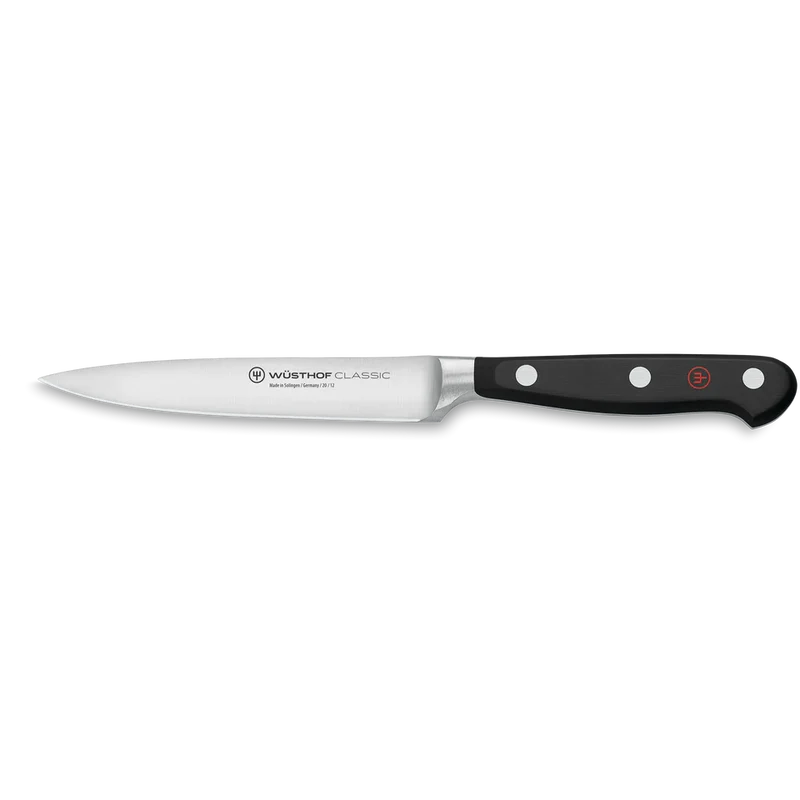 Gemüsemesser 12cm Classic schwarz*