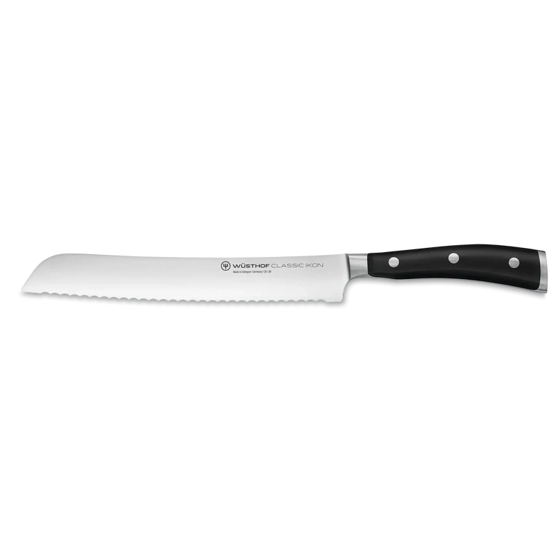 Brotmesser 20cm Classic Ikon schwarz