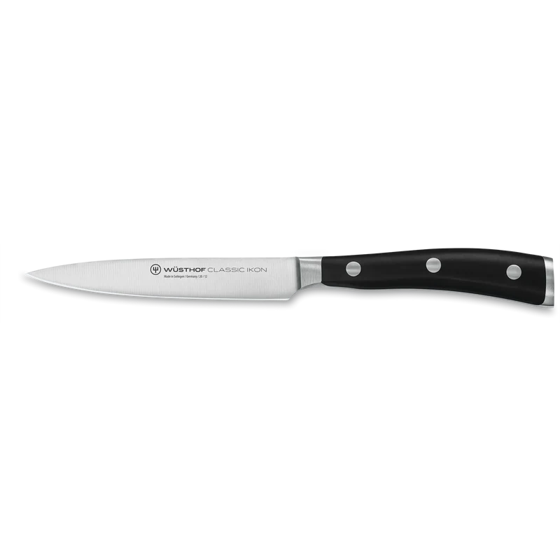 Gemüsemesser 12cm Classic Ikon schwarz
