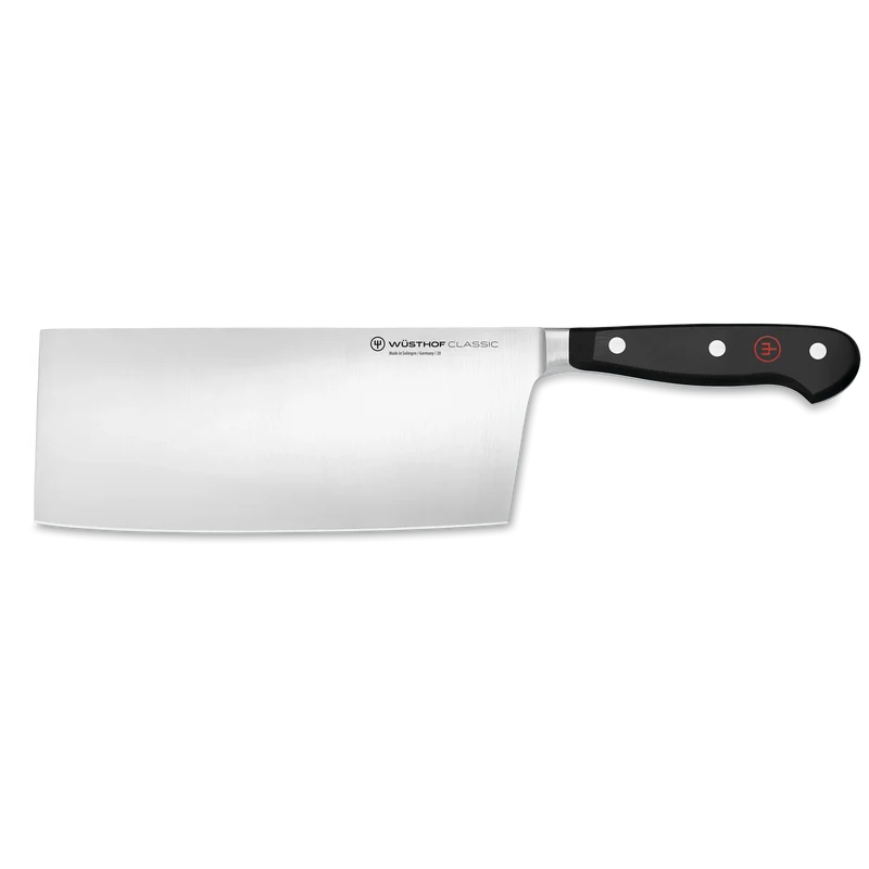 Chinesisches Kochmesser 18cm Classic schwarz