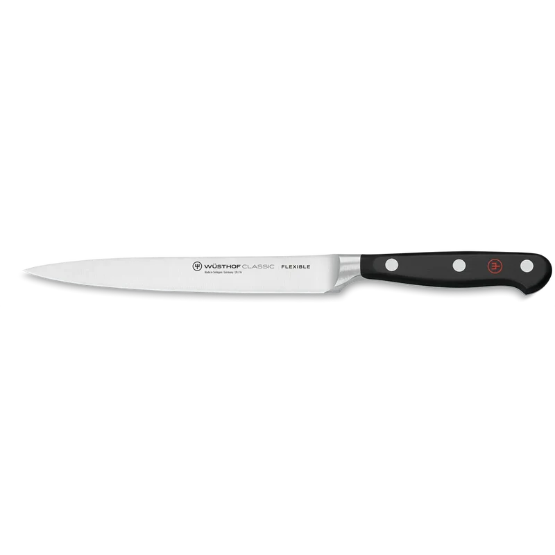 Fischfiliermesser flexibel 16cm Classic schwarz