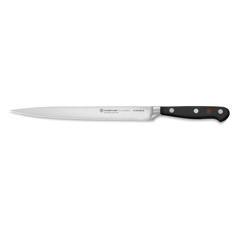 Fischfiliermesser flexibel 20cm Classic schwarz