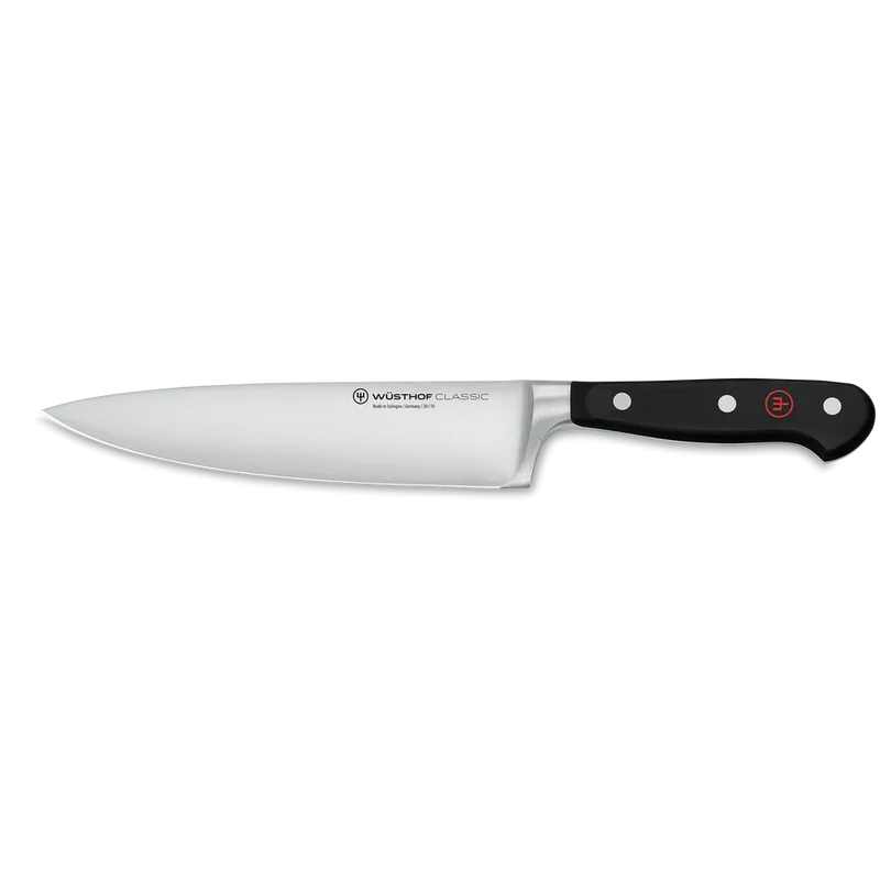 Kochmesser 18cm Classic schwarz
