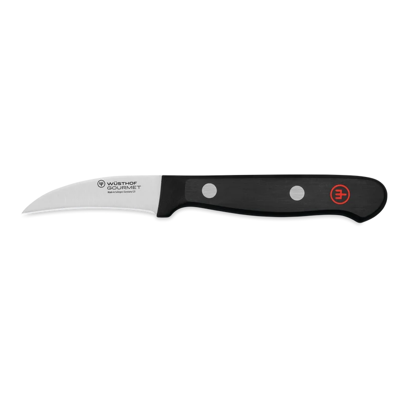 Schälmesser 6cm Gourmet schwarz