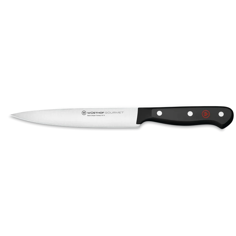 Schinkenmesser 16cm Gourmet schwarz