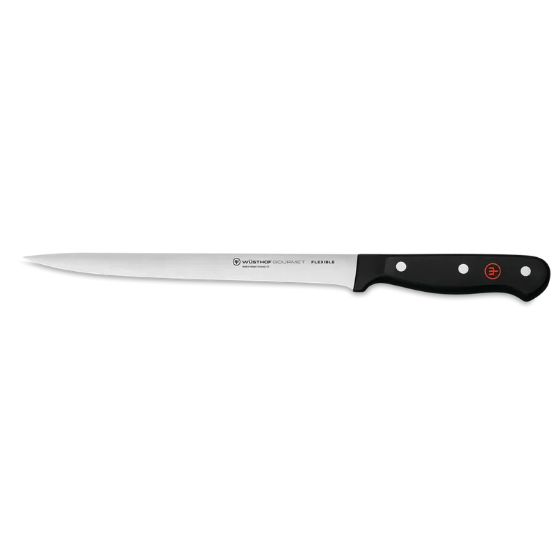 Fischfiliermesser flexibel 20cm Gourmet schwarz