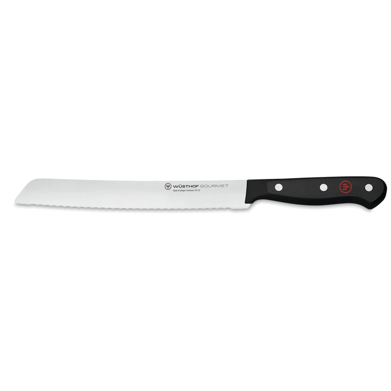 Brotmesser 20cm Gourmet schwarz