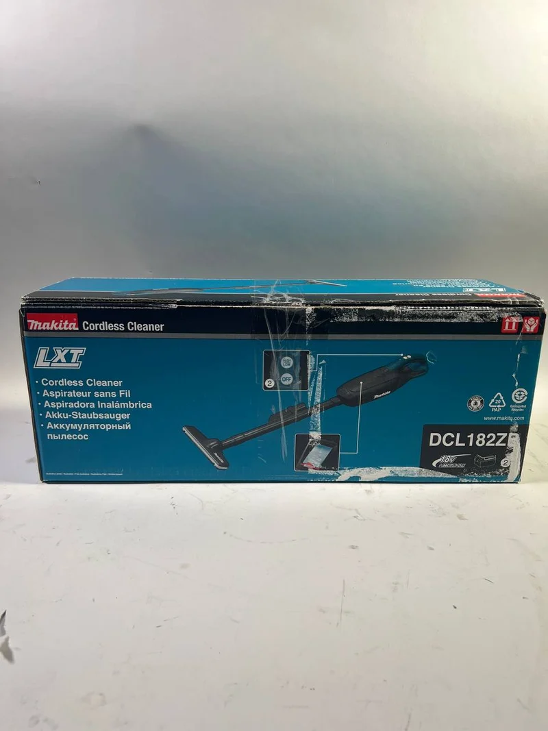 Makita DCL 182 ZB Akku Staubsauger 18 V Schwarz Solo - Leicht Gebraucht