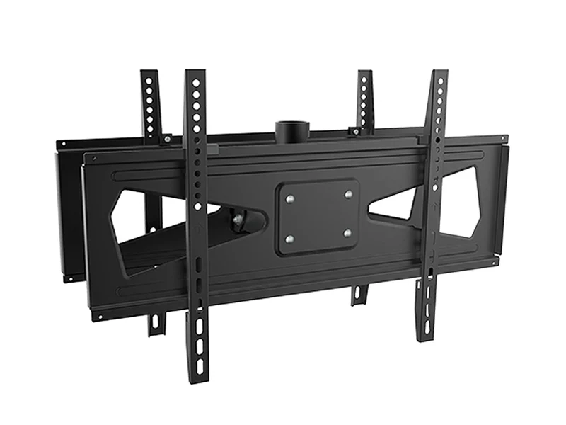 Deckenhalterung für zwei TVs vorne / hinten 23-75 "50kg universal Maclean MC-703 schwarz max vesa 600x400 PROFI MARKET SYSTEM