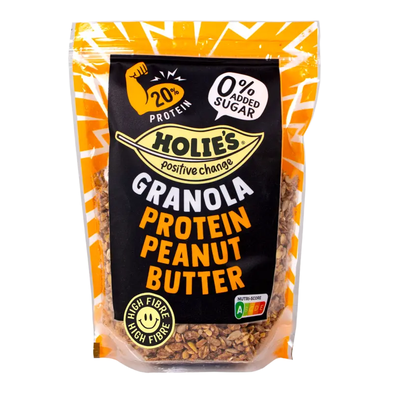 Holie Granola protein peanut butter