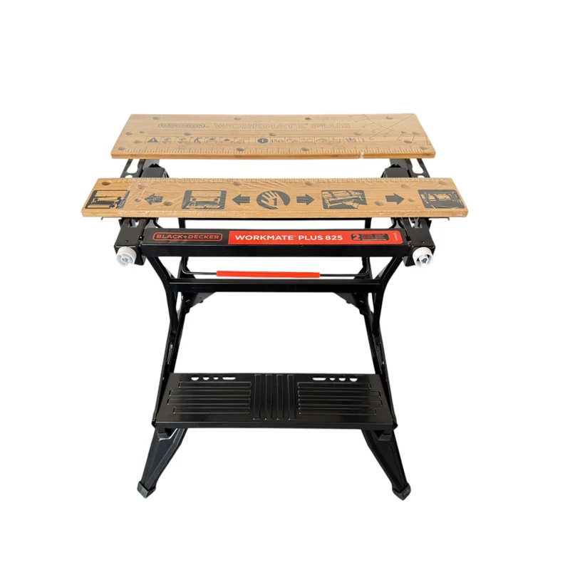 Black & Decker WM825 Universal Werkbank Arbeitsfläche 740 x 250 mm zusammenklappbar
