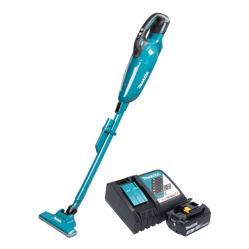 Makita DCL 284 FRF Akku Staubsauger 18 V 0,73 l Brushless + 1x Akku 3,0 Ah + Ladegerät