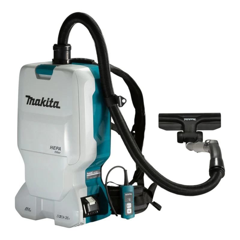 Makita DVC 660 Z Akku Rucksackstaubsauger 36 V ( 2x 18 V ) Brushless Solo - ohne Akku, ohne Ladegerät