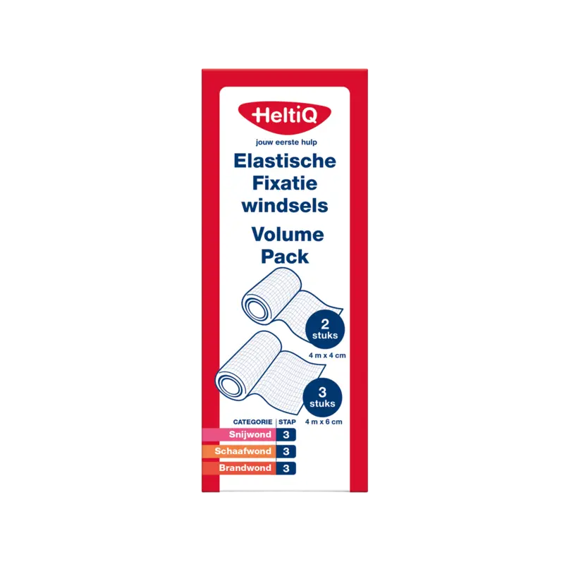 HeltiQ Elastische fixatiewindsels volume pack