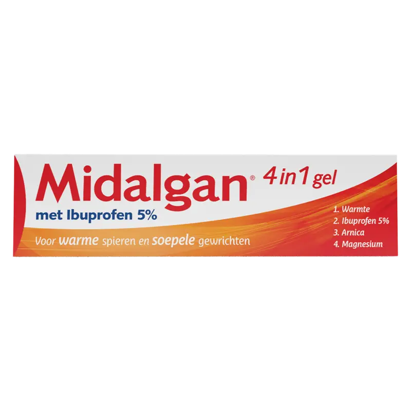 Midalgan 4in1 gel met ibuprofen 5%
