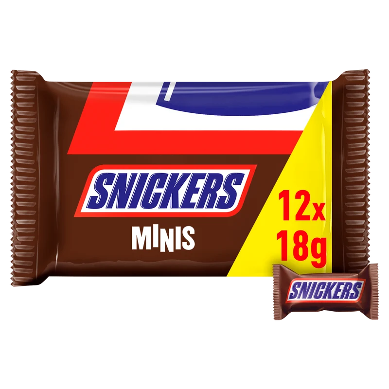Snickers Melk Chocolade Karamel Mini's