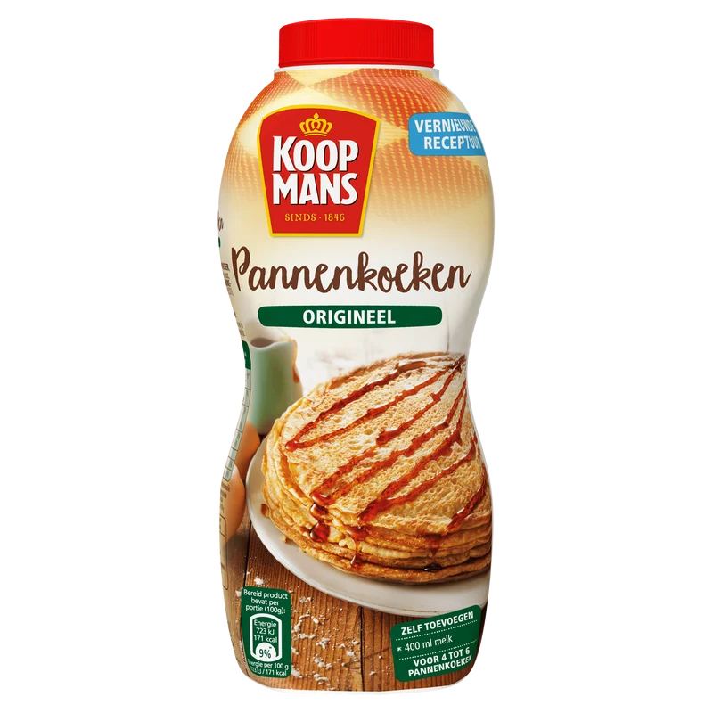 Koopmans Pannenkoekenmix origineel schudfles