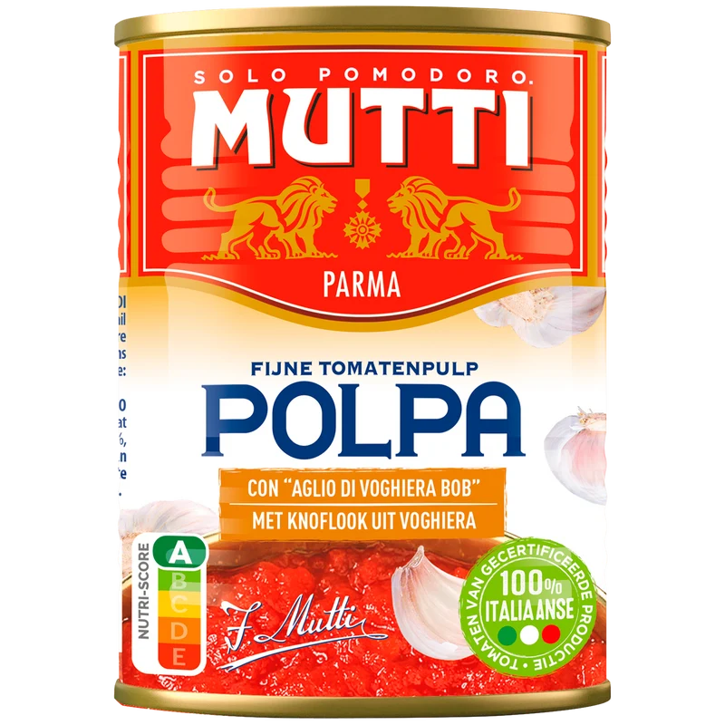 Mutti Polpa Knoflook