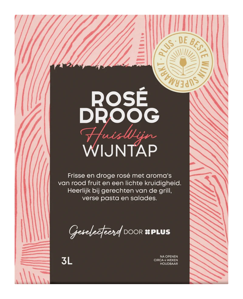 Huiswijn Rosé droog wijntap