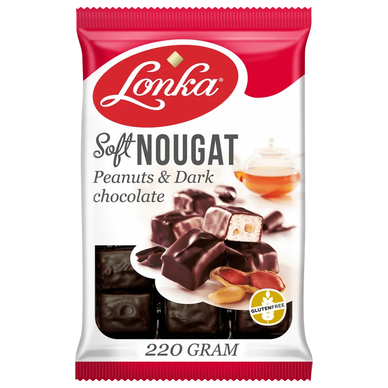 Lonka Soft nougat pinda puur
