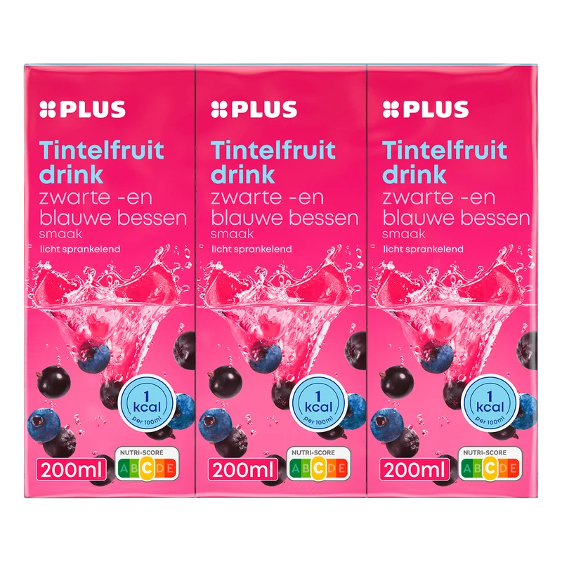 Tintelfruit 1kcal zwarte en blauwe bes