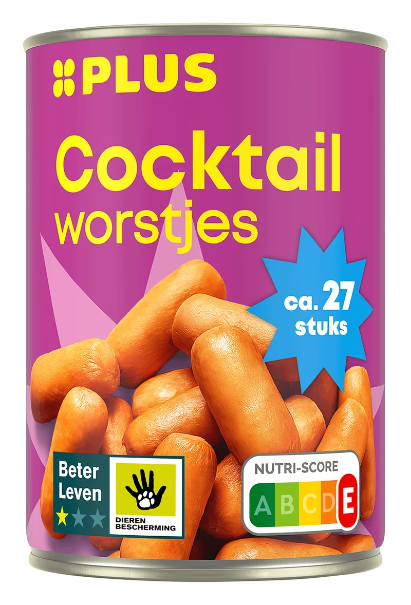 Cocktailworstjes ca. 27st
