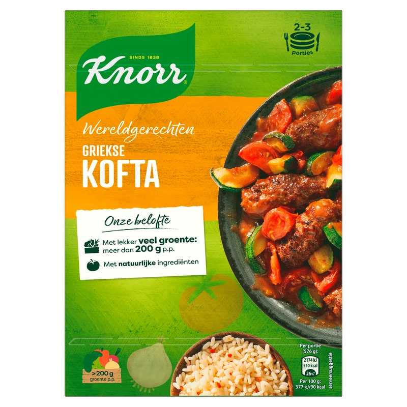 Knorr Wereldgerecht Griekse kofta