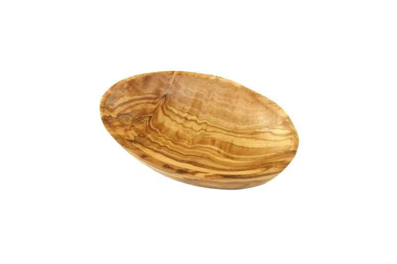 Schälchen Oval klein 9 cm Olivenholz