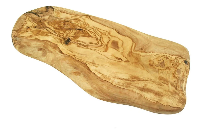 Schneidebrett Naturschnitt 30 cm Olivenholz