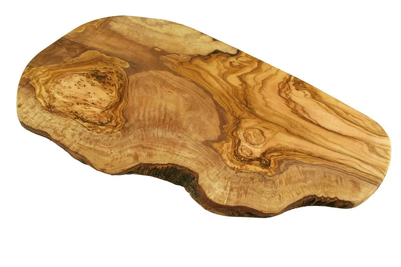 Schneidebrett Naturschnitt 45 cm Olivenholz
