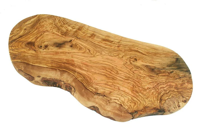 Schneidebrett Naturschnitt 50 cm Olivenholz
