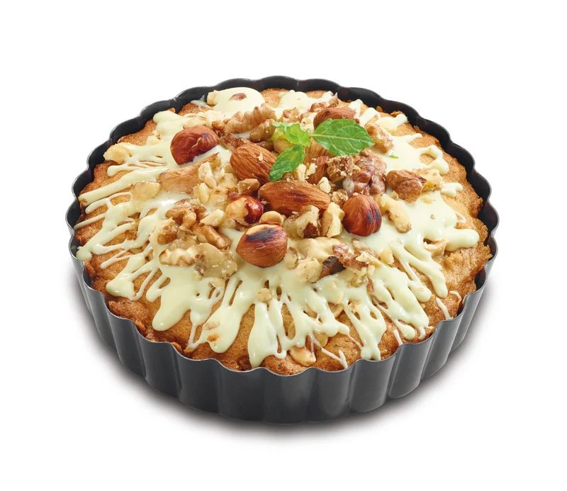 Tarteletteform 4tlg 12cm schwarz Backen