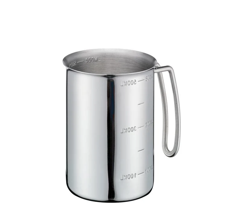 Messbecher Edelstahl 0,5l Küchenhelfer
