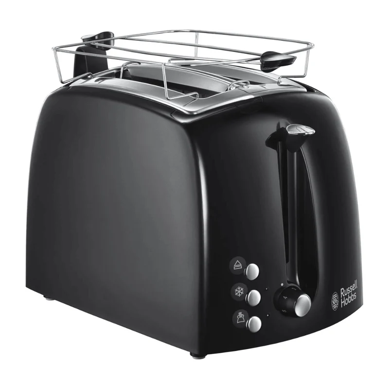 Russell Hobbs Textures Plus 2-Slice Toaster Black | 22601