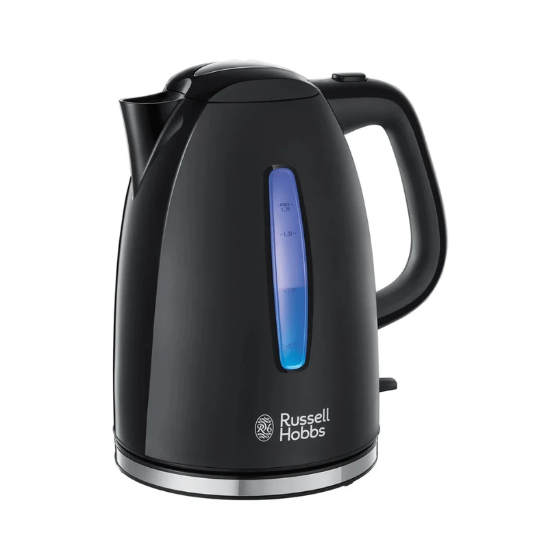 Russell Hobbs Textures Plus Kettle 1.7L 3kW Black | 22591