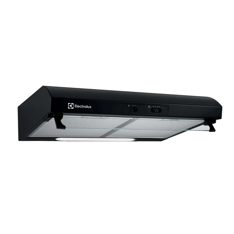 Electrolux 60cm Traditional Chimney Cooker Hood Black | LFU226K