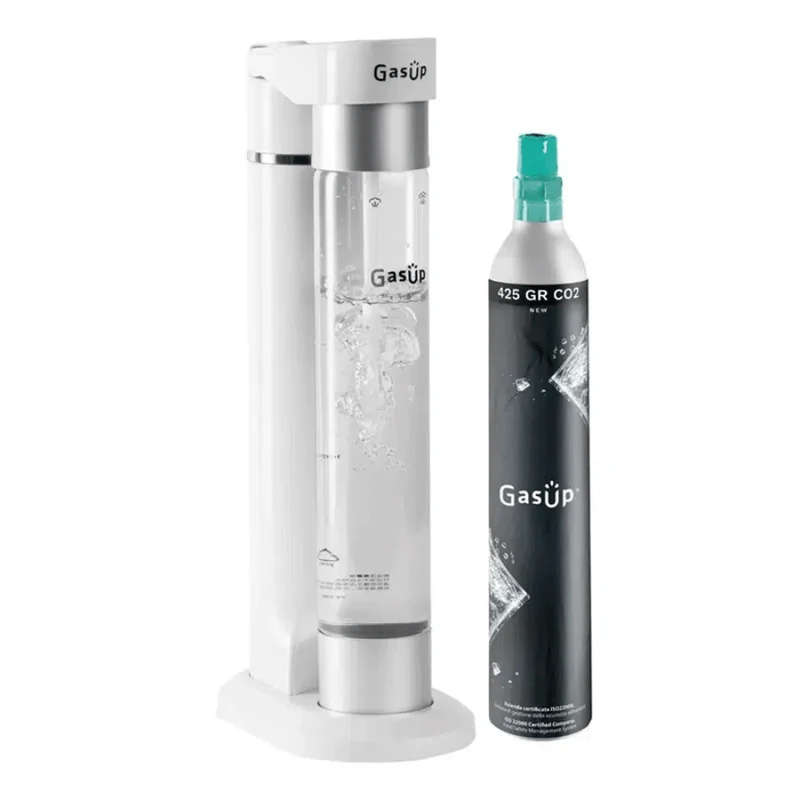 Gasup Quokka Soda Maker with Cylinder Screw-in White | 4106001