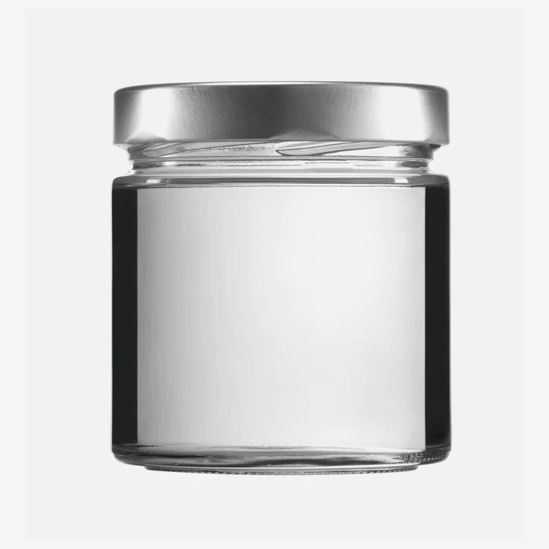 Einmachglas Delikatess 410ml Deckel To82 silber