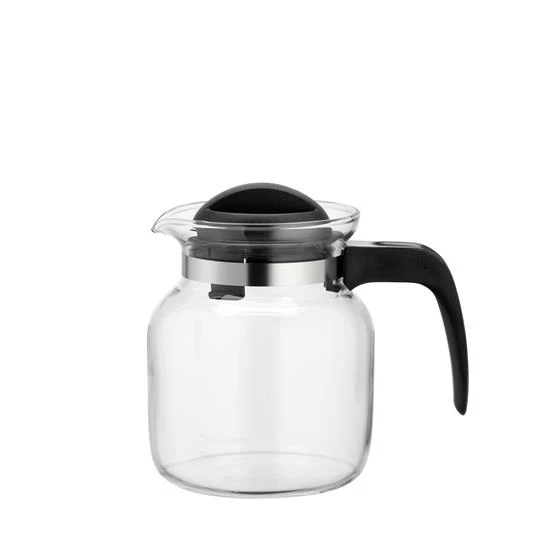Glaskanne Matura schwarzer Deckel 0,65 ltr
