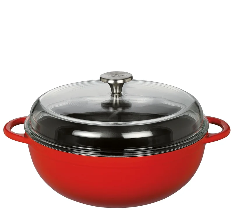 Schmorpfanne 28cm classic red Provence