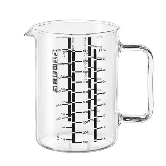 Messbecher mit Henkel 1,0l.