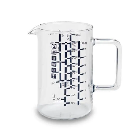Messbecher mit Henkel 0,5l.