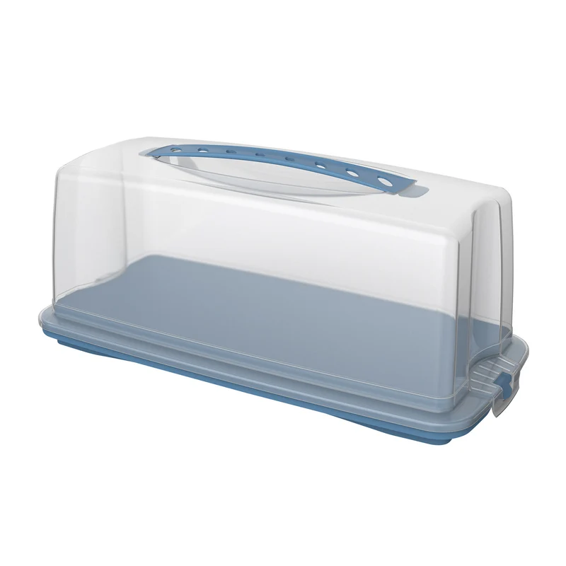 Kuchenbutler 36x16,5x16,5 blau Fresh