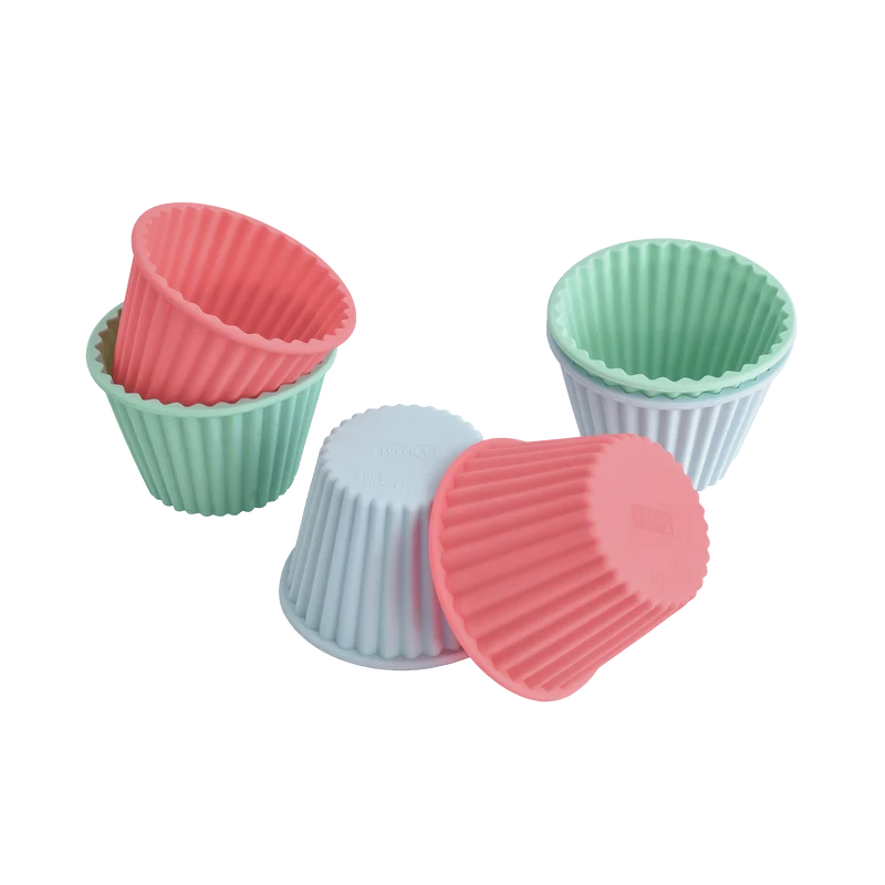Muffinformen XXL "Pastell Mix" 6er Set